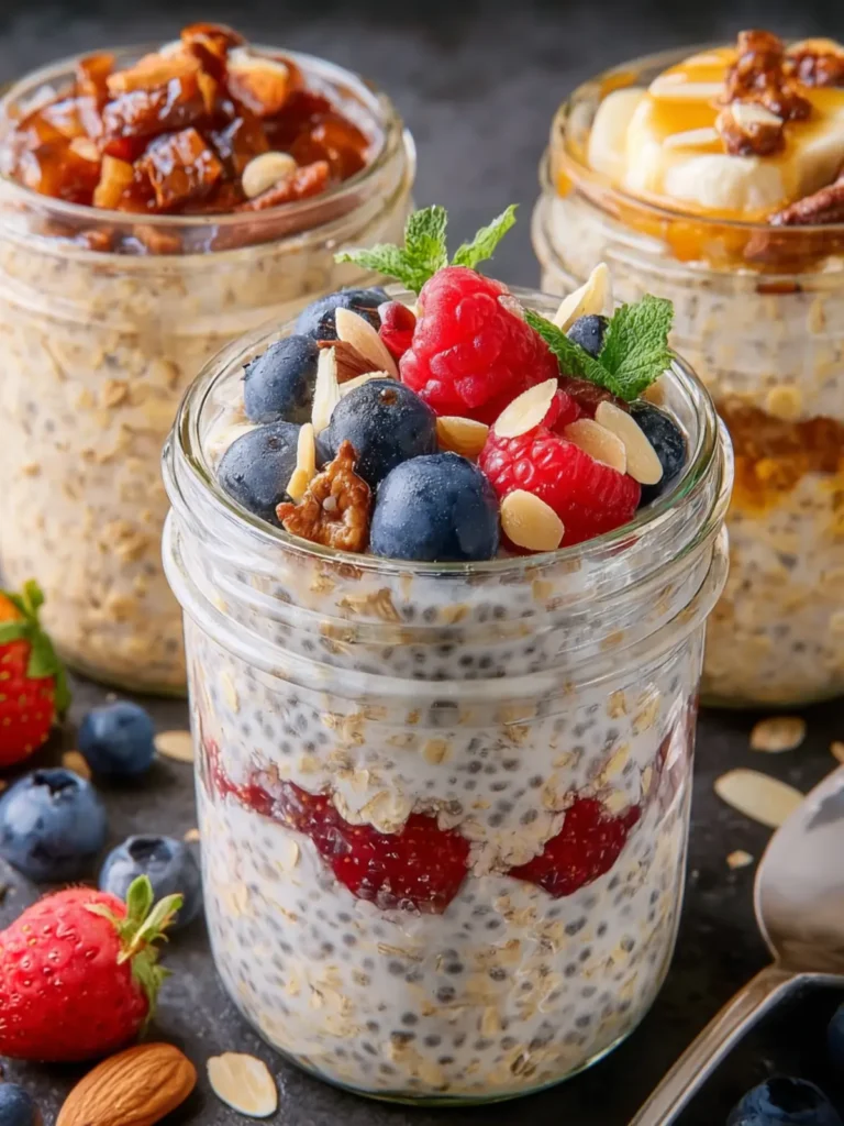 Delicious Overnight Oats for a Quick and Healthy Start First Image