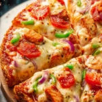 chicken crust pizza First Image