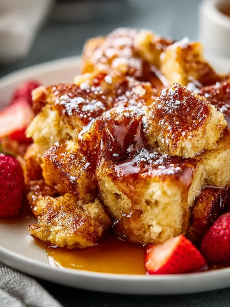 Deliciously Easy French Toast Casserole for Cozy Mornings First Image