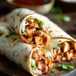 Crispy BBQ Chicken Wraps: A Flavorful 30-Minute Delight First Image