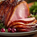 Slow Cooker Amish Christmas Ham First Image