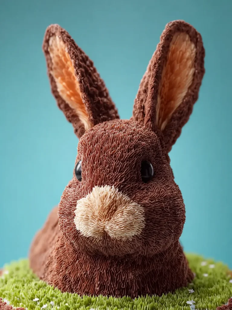Chocolate Bunny Cake First Image