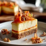 Carrot Cake Cheesecake Recipe First Image