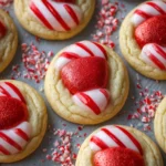 Candy Cane Kiss Cookies First Image