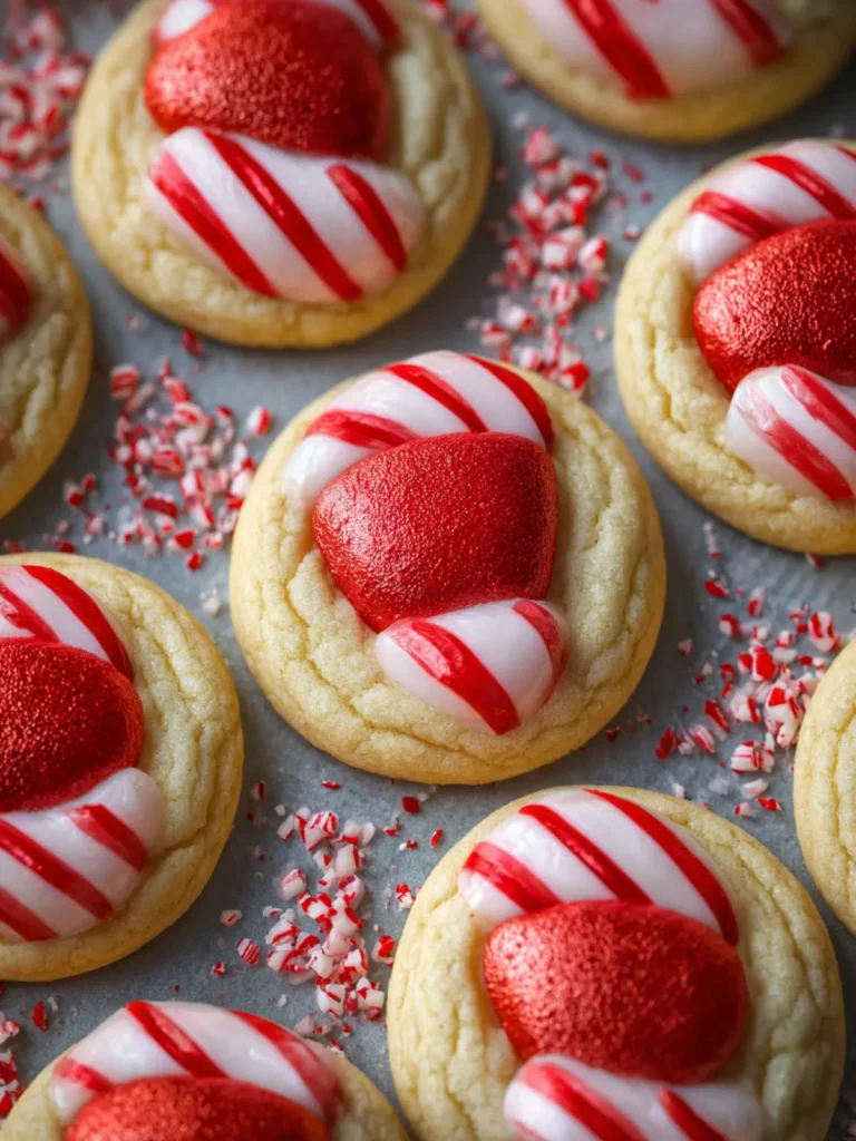 Candy Cane Kiss Cookies First Image