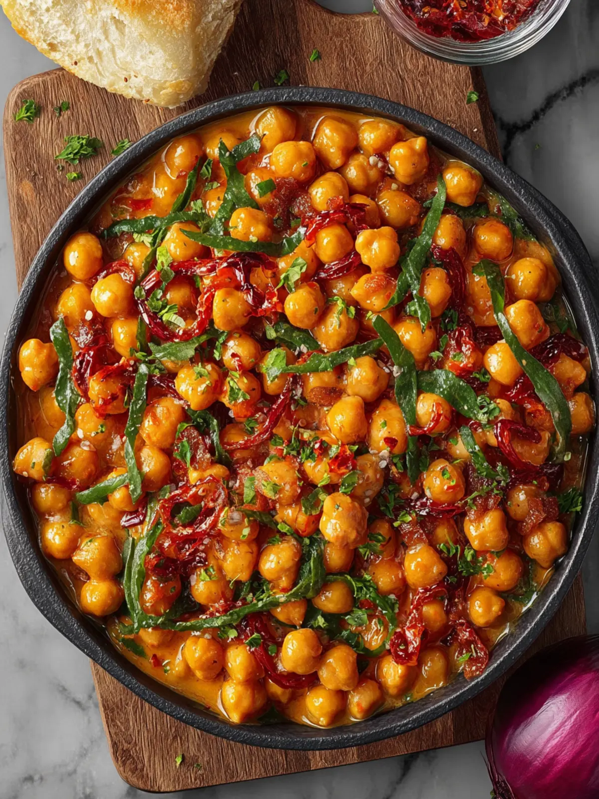 Marry Me Chickpeas Recipe First Image