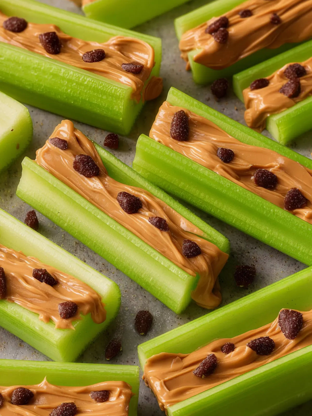 Peanut butter celery sticks First Image