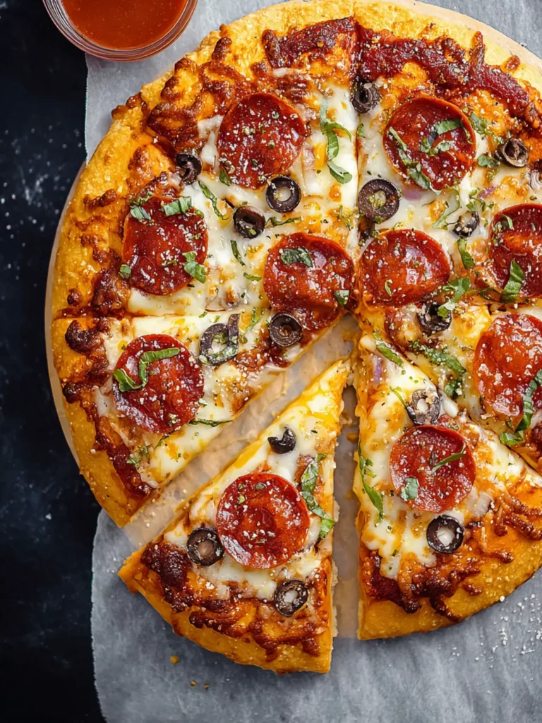 High Protein Pizza First Image