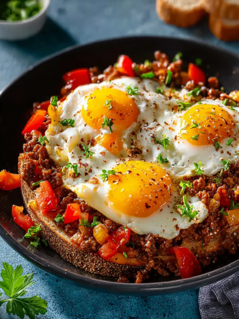 Beef Eggs Breakfast First Image