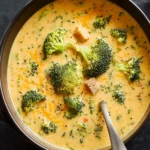 Instant Pot Broccoli Cheddar Soup First Image
