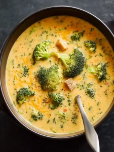 Instant Pot Broccoli Cheddar Soup First Image