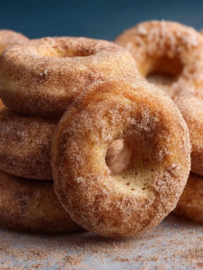 Baked Cinnamon Sugar Donuts First Image