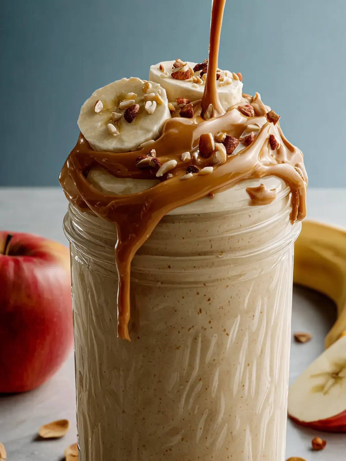 Apple Banana Smoothie Peanut Butter: A Creamy Blissful Treat!