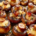 Easy Garlic Butter and mushrooms First Image