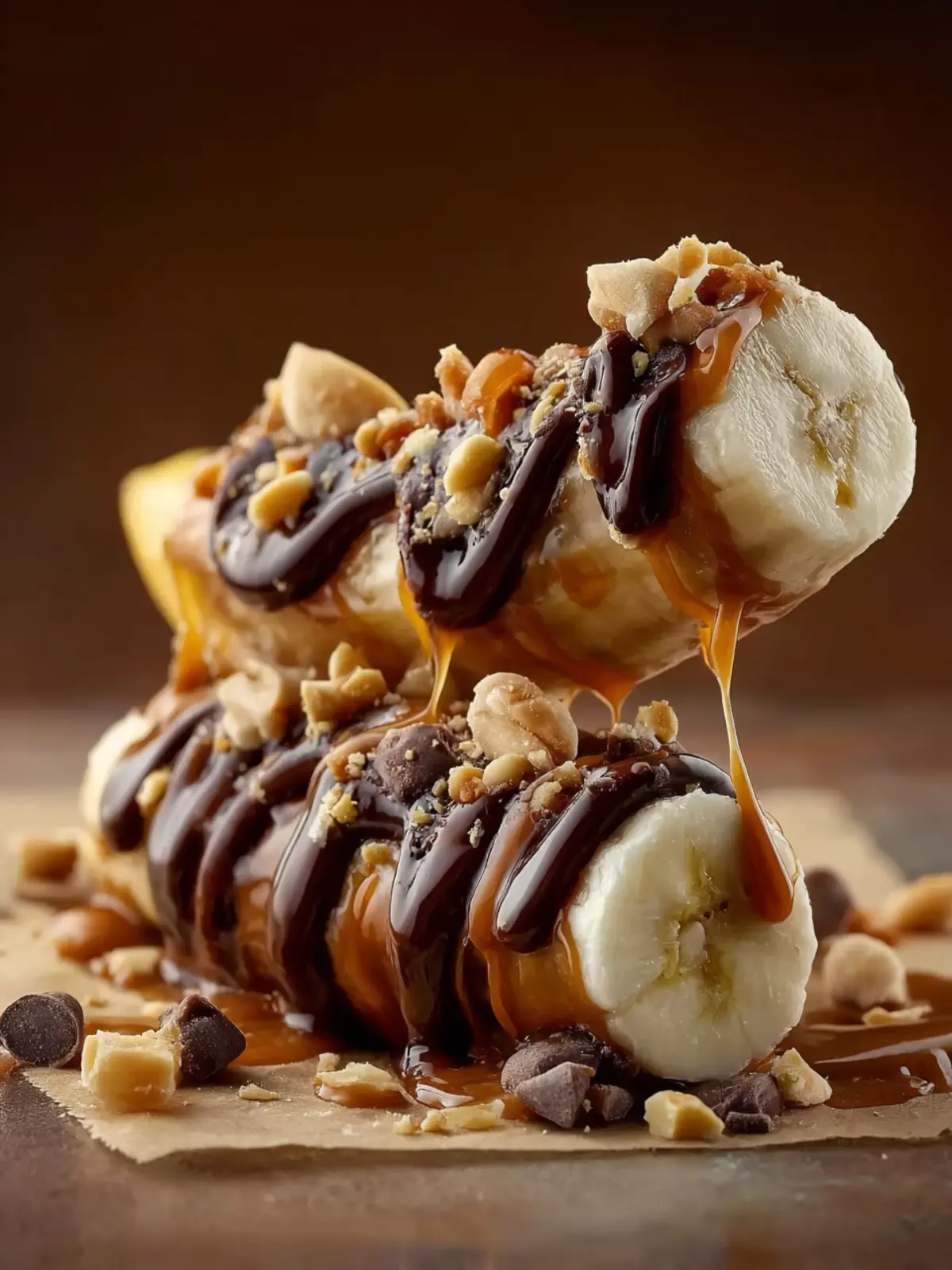 Frozen Banana Snickers: A Lighter, Indulgent Twist!