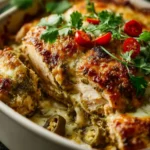 Salsa Verde Chicken Casserole First Image