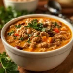 Creamy Turkey Pumpkin Chili First Image