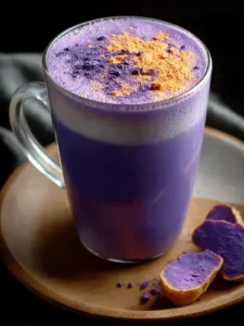 Vibrant Ube Latte Recipe: Sweet Potato Bliss in a Cup First Image