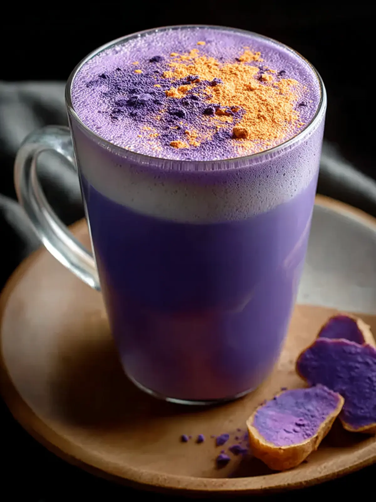 Vibrant Ube Latte Recipe: Sweet Potato Bliss in a Cup First Image