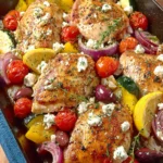 Pan Greek Chicken Dinner First Image