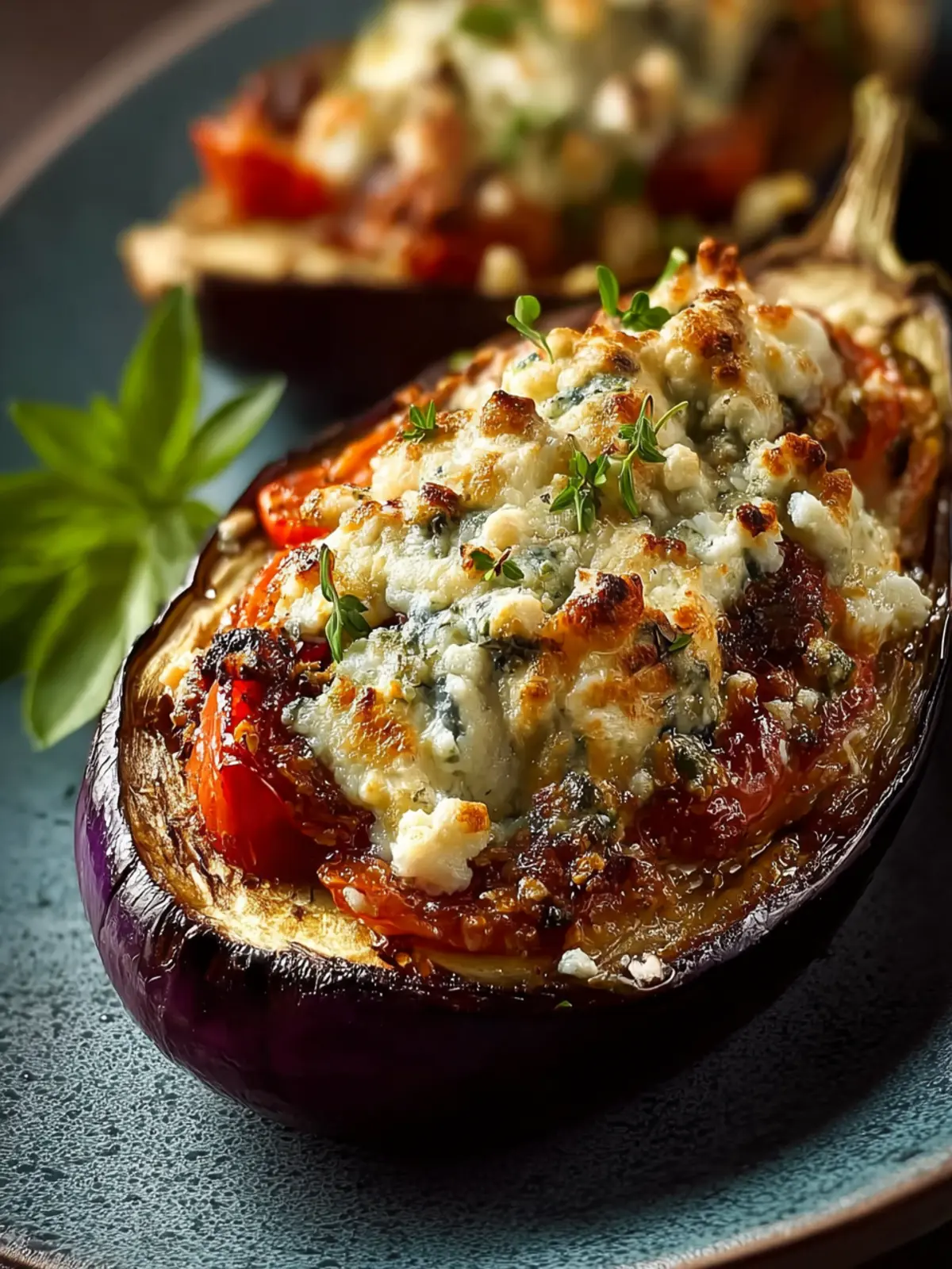 Stuffed Eggplant First Image