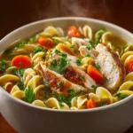 Easy Rotisserie Chicken Noodle Soup First Image